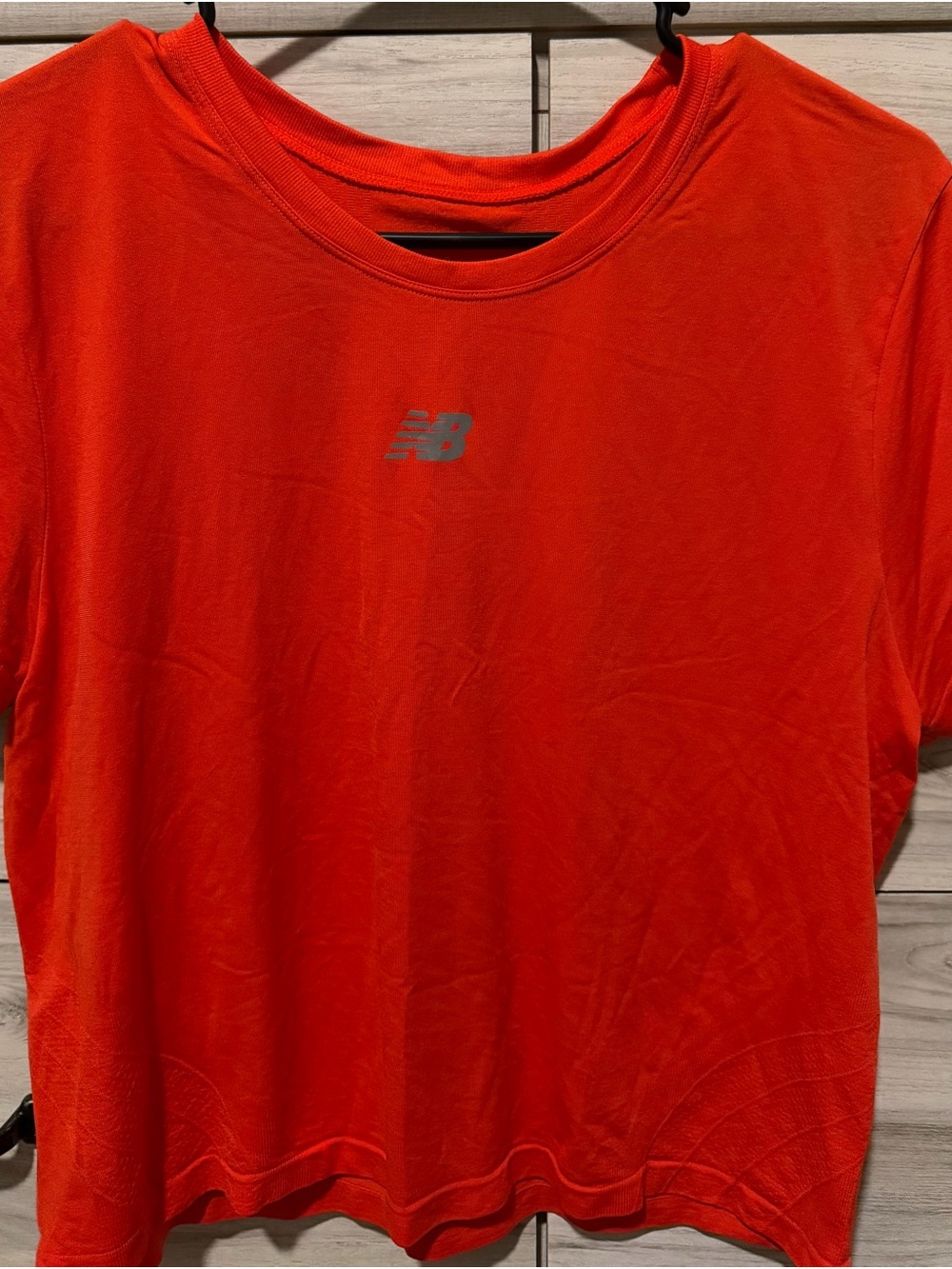 New Balance Women’s Bright Red Short Sleeve Performance Tee